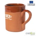 Mug publicitaire en argile VEGGLI 330 ml