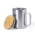Mug isotherme publicitaire KINGSBURY 350 ml ouvert