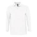 Polo publicitaire WINTER 210g Blanc Homme à personnaliser