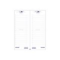 Agenda de caisse long spécial férié 135 x 336