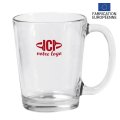 Mug en verre publicitaire GLAMU 310 ml