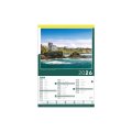 Calendrier bloc agrafé 12 PAYSAGES 12F 7