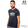 T-shirt publicitaire Bio Origine France 170g Marine Homme