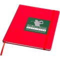 Carnet publicitaire A4 ZEPHYR rouge marqué