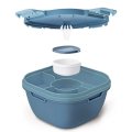 Zoom sur les différents compartiments de la lunch box VOLLEBEKK
