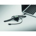 Porte-clés USB publicitaire VOCA en charge avec montre