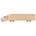 Règle pubilcitaire WOODENRUL en forme de camion