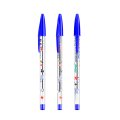 Stylo publicitaire CRISTAL EXPRESSION exemple en bleu