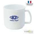 Mug publictaire en matière synthétique PRAYSSAC 300 ml