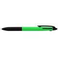 Stylo publicitaire 3 couleurs YANTIS vert à marquer