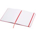 Carnet publicitaire A4 ZEPHYR rouge ouvert