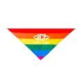 Bandana publicitaire arc-en-ciel ORLA