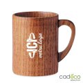 Mug en bois publicitaire VOGNILL 280 ml