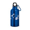 Gourde alu simple paroi publicitaire LINDEN 400 ml exemple