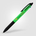 Stylo publicitaire 3 couleurs YANTIS vert marqué