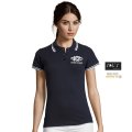 Polo publictaire PASADENA 200g manches courtes Femme
