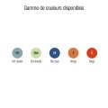 Agenda COLORS n1 bureau souple
