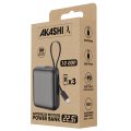 Batterie de secours publicitaire BUSHI 10000 mAh avec sa boite