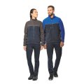 Veste polaire bicolore publicitaire MISSION 280g portée