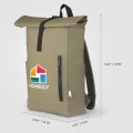 Sac à dos publicitaire WYLIE vert marqué