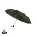 Parapluie pliant publicitaire WORTHAM vert logo