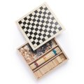 Set jeux mikado, échecs, dames et dominos THURSO ouvert