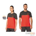 Image 1 - T-shirt bicolore publicitaire MISSION 190g
