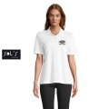 Polo publicitaire PACIFIC 210g blanc Femme