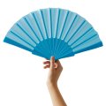 Eventail publicitaire EOLA porté