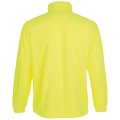 Veste publicitaire polaire NORTH FLUO Homme de dos