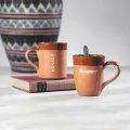 Mise en avant mug en argile VEGGLI 330 ml