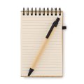 Bloc-notes ouvert avec stylo VARDAL