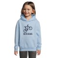 Sweatshirt publicitaire enfant SLAM Kids portée