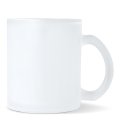 Mug en verre dépoli publicitaire KARMES à personnaliser
