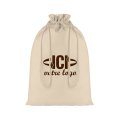 Sac pochon publicitaire en coton GLIDDEN LARGE