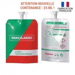 Pochon de lotion hydroalcoolique personnalisé