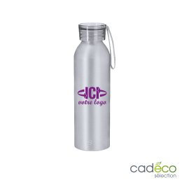 Bouteille en alu recyclé publicitaire LLANO 650 ml