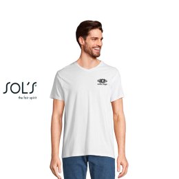 T-shirt publicitaire REGENT V 150g Blanc Homme