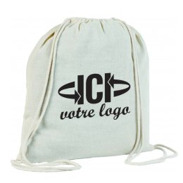 Sac à dos publicitaire PREMIUM coton naturel