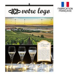 Feuillet DE VIGNOBLES EN CHATEAUX XXL 7F baguette