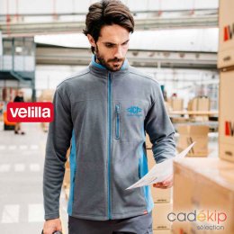 Veste polaire publicitaire bicolore BLACKWELL