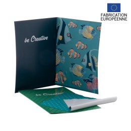 Lingette et carte HASLET microfibre 180 g/m²