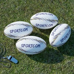 Mini ballon rugby format medium RACING à picots