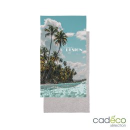 Serviette polyester RPET publicitaire VENUS L