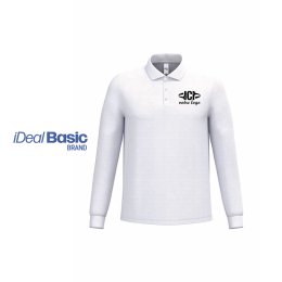 Polo publicitaire IDEAL 180 ML blanc Homme