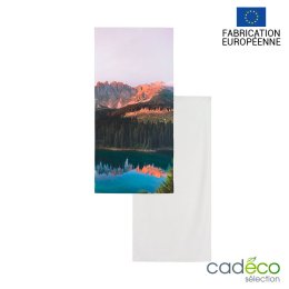 Serviette polyester/éponge publicitaire HORN L
