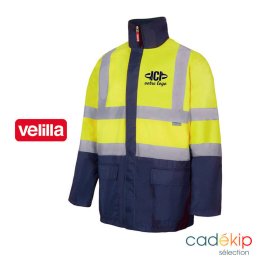 Parka 4 en 1 publicitaire haute visibilité BRYSON