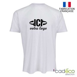 T-shirt publicitaire VILBERG 160g Blanc Homme