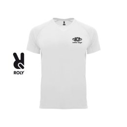 T-shirt sport BAHRAIN 135g blanc Homme