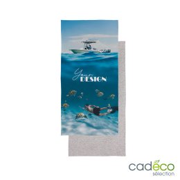 Serviette polyester RPET publicitaire VENUS L